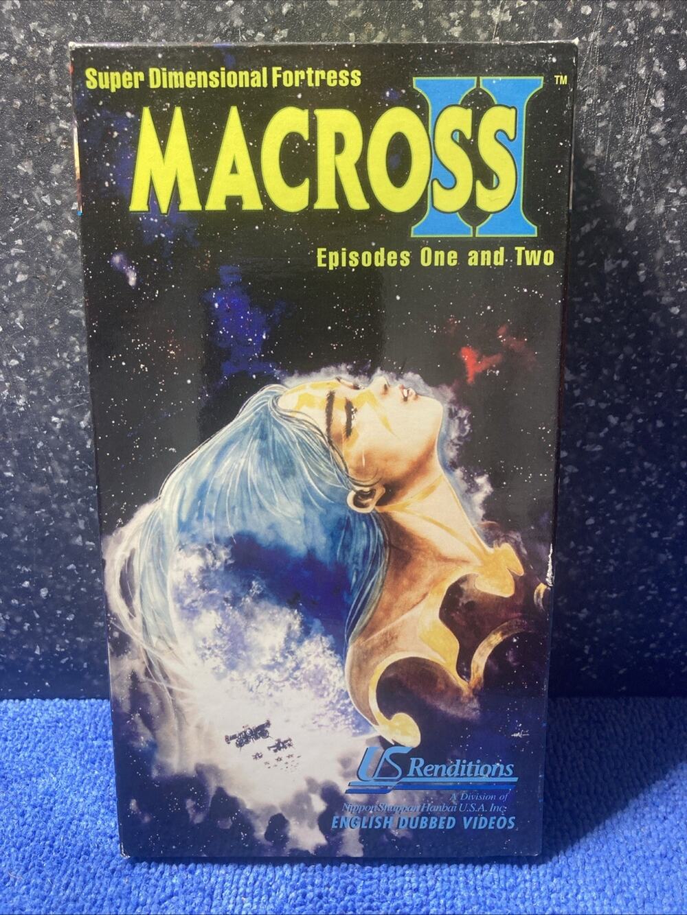 Macross II - OVA Vol. 1 (VHS, 1992) Episodes 1 & 2 English Dubbed